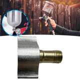 Maxbell Spray Cup Adapter Metal Lightweight Sturdy Good Sealing Connection Connector Thread A
