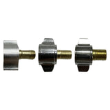 Maxbell Spray Cup Adapter Metal Lightweight Sturdy Good Sealing Connection Connector Thread A