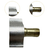 Maxbell Spray Cup Adapter Metal Lightweight Sturdy Good Sealing Connection Connector Thread A