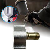 Maxbell Spray Cup Adapter Metal Lightweight Sturdy Good Sealing Connection Connector Thread A