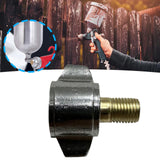 Maxbell Spray Cup Adapter Metal Lightweight Sturdy Good Sealing Connection Connector Thread B