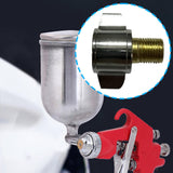 Maxbell Spray Cup Adapter Metal Lightweight Sturdy Good Sealing Connection Connector Thread C