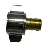 Maxbell Spray Cup Adapter Metal Lightweight Sturdy Good Sealing Connection Connector Thread C