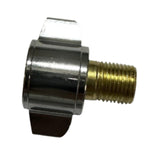 Maxbell Spray Cup Adapter Metal Lightweight Sturdy Good Sealing Connection Connector Thread C