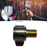 Maxbell Spray Cup Adapter Metal Lightweight Sturdy Good Sealing Connection Connector Thread C