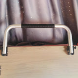 Maxbell RV Upper Bunk Foldable Guard Rail Versatile for RV Forehead Beds Accessories Silvery