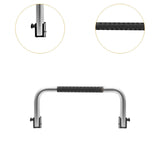 Maxbell RV Upper Bunk Foldable Guard Rail Versatile for RV Forehead Beds Accessories Silvery