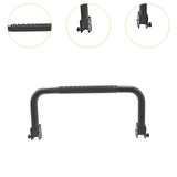 Maxbell RV Upper Bunk Foldable Guard Rail Versatile for RV Forehead Beds Accessories Black