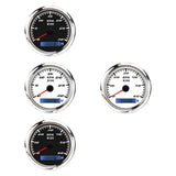 Maxbell Digital Tach Hour Meter Universal RPM Gauge for 12V/24V Autos 0 to 30 black