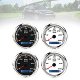 Maxbell Digital Tach Hour Meter Universal RPM Gauge for 12V/24V Autos 0 to 30 black