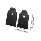 Maxbell 2x Seat Belt Adjuster Automobile PU Leather Comfort Children Neck Protection Snap Button