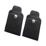 Maxbell 2x Seat Belt Adjuster Automobile PU Leather Comfort Children Neck Protection Snap Button