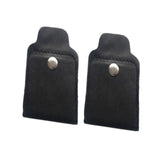 Maxbell 2x Seat Belt Adjuster Automobile PU Leather Comfort Children Neck Protection Snap Button