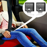 Maxbell 2x Seat Belt Adjuster Automobile PU Leather Comfort Children Neck Protection Snap Button