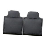 Maxbell 2x Seat Belt Adjuster Automobile PU Leather Comfort Children Neck Protection Hook and Loop