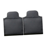 Maxbell 2x Seat Belt Adjuster Automobile PU Leather Comfort Children Neck Protection Hook and Loop