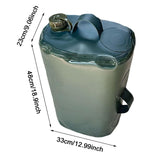 Soft Oil Bag Bladder Foldable Large Capacity Replacement with Tube Water Can 40L