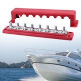 Maxbell Power Distribution Block M10 Busbar Terminals 300A Marine Red
