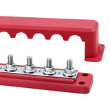 Maxbell Power Distribution Block M10 Busbar Terminals 300A Marine Red