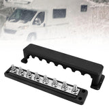 Maxbell Power Distribution Block M10 Busbar Terminals 300A Marine Black