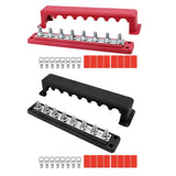 Maxbell Power Distribution Block Negative and Positive 300A for Boat Marine Car Red