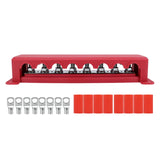 Maxbell Power Distribution Block Negative and Positive 300A for Boat Marine Car Red