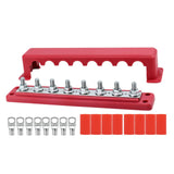 Maxbell Power Distribution Block Negative and Positive 300A for Boat Marine Car Red