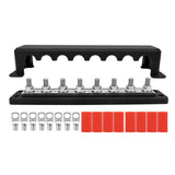 Maxbell Power Distribution Block Negative and Positive 300A for Boat Marine Car Black
