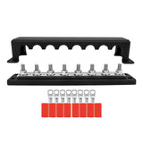 Maxbell Power Distribution Block Negative and Positive 300A for Boat Marine Car Black