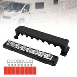 Maxbell Power Distribution Block Negative and Positive 300A for Boat Marine Car Black