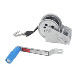 Maxbell Hand Winch Comfortable Handle Sturdy Manual Winch for UTV Boat Trailers 158x158x118mm 4m