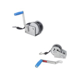 Maxbell Hand Winch Comfortable Handle Sturdy Manual Winch for UTV Boat Trailers 158x158x118mm 4m