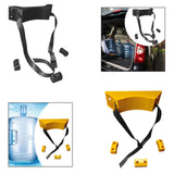 Maxbell Gas Cylinder Fixing Belt Professional Premium Accessory Practical Wall Mount Black