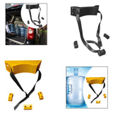 Maxbell Gas Cylinder Fixing Belt Professional Premium Accessory Practical Wall Mount Black