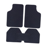 Maxbell 5 Pieces Automotive Floor Mats Front and Rear Mats for Automobile Truck Black