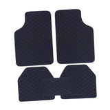 Maxbell 5 Pieces Automotive Floor Mats Front and Rear Mats for Automobile Truck Black