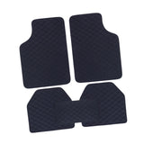 Maxbell 5 Pieces Automotive Floor Mats Front and Rear Mats for Automobile Truck Black