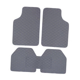 Maxbell 5 Pieces Automotive Floor Mats Front and Rear Mats for Automobile Truck Gray