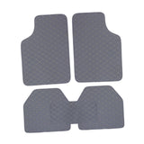 Maxbell 5 Pieces Automotive Floor Mats Front and Rear Mats for Automobile Truck Gray
