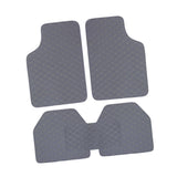 Maxbell 5 Pieces Automotive Floor Mats Front and Rear Mats for Automobile Truck Gray