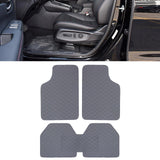 Maxbell 5 Pieces Automotive Floor Mats Front and Rear Mats for Automobile Truck Gray