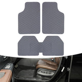 Maxbell 5 Pieces Automotive Floor Mats Front and Rear Mats for Automobile Truck Gray