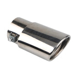 Maxbell Car Exhaust Tip Stainless Steel Accessory Exhaust Muffler for SUV Sedan argent straight