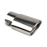Maxbell Car Exhaust Tip Stainless Steel Accessory Exhaust Muffler for SUV Sedan argent straight
