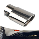 Maxbell Car Exhaust Tip Stainless Steel Accessory Exhaust Muffler for SUV Sedan argent straight