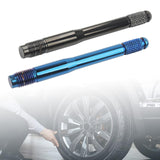 Maxbell Car Tire Positioning Pin Stainless Steel Sturdy Tire Changer Mount Retaining Black M14x1.5