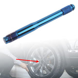 Maxbell Car Tire Positioning Pin Stainless Steel Sturdy Tire Changer Mount Retaining Blue M12x1.5