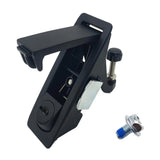 Maxbell Compression Latch Lock Zinc Alloy Adjustable Lever Flush Mount Trigger Latch