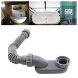Maxbell Low Profile Shower Drain Pipe Tub Drain for   Shower Sink Bath Bathtub