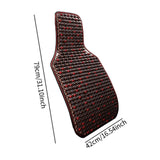 Maxbell Car Seat Cushion Back Cover Sturdy Cooling Cushion for Business Van SUV A